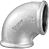 COTOVELO GALVANIZADO 90 1/2 TUPY - Imagem 1