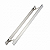 PUXADOR RETANGULAR INOX 3010 POLIDO DUPLO 30X10X400 - Imagem 1