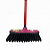 VASSOURA NYLON SM10 SUL MINEIRA ROSA/PRETO - Imagem 1