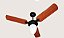 VENTILADOR PERA NEW 110/127V 3P CVM AT PRETO 138W - Imagem 1