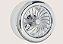 EXAUSTOR LIGHT 25CM 110/220V CROMADO - Imagem 1