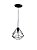 PENDENTE ARAMADO DIAMANTE PEQUENO PRETO VL 33/4 - Imagem 1