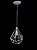 PENDENTE ARAMADO DIAMANTE GRANDE BRANCO 33/8 - Imagem 1