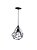 PENDENTE ARAMADO DIAMANTE GRANDE PRETO 33/7 - Imagem 1