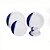 APARELHO JANTAR 20PCS AMERICA AZUL - Imagem 1