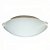 PLAFON REDONDO 30CM 2XE27 VD JAT. AC. - Imagem 1