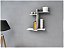 PRATELEIRA DECORE COM SUPORTE INVIS C-UV BRANCA - Imagem 1
