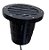 REFLETOR SOLO PAR 38 PRETO COM GRADE - Imagem 1