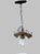 LUSTRE MADEIRA REF185 - Imagem 1