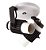SPOT ALETADO  2 LAMP BRANCO E PRETO - Imagem 1