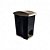 LIXEIRA COM PEDAL ECOBLACK 7L - Imagem 1