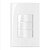CONJUNTO SLEEK 4X2 3 INTERRUPTORES PARALELOS - Imagem 1
