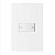 CONJUNTO SLEEK 4X2 1 INTERRUPTOR BIPOLAR SIMPLES 10A BRANCO - Imagem 1