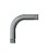 CURVA PVC 90º CL-A 1" COM ROSCA CINZA - Imagem 1