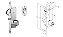 FECHADURA STAM 940 INOX ESPELHO G - Imagem 1