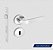 FECHADURA LUNA M0938Z R0069 IZ1300 CR IMAB - Imagem 1