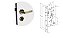 FECHADURA SOPRANO EXTERNO PALI ANTIQUE REF: 03001077315 - Imagem 1