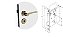 FECHADURA SOPRANO HORUS INTERNA ANTIQUE REF: 03002078215 - Imagem 1