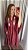 VESTIDO BABADO CURTO BORDO - Imagem 2