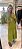 VESTIDO ANTONIA VERDE - Imagem 1
