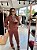 CONJUNTO PONTO ROMA CAROL MARROM - Imagem 1