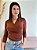 BLUSA CACHECOUR CAROL MARROM - Imagem 1