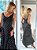 VESTIDO ALCINHA POA PRETO - Imagem 1