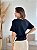 BLUSA COM DETALHE EM CROCHÊ PRETO - Imagem 2