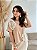 BLUSA COM DETALHE EM CROCHÊ BEGE - Imagem 1