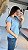 BLUSA MODAL BIA AZUL - Imagem 3