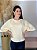 BLUSA OMBRO DESLOCADO BEGE - Imagem 2
