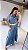 VESTIDO FREDERICA JEANS CLARO - Imagem 1