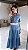 VESTIDO FREDERICA JEANS CLARO - Imagem 2