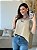 BLUSA ANTONIA MANGA CURTA BEGE - Imagem 2