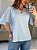 BLUSA REBECA MC AZUL BEBE - Imagem 1
