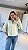 CAMISA CROPPED TRICOLINE VERDE - Imagem 1