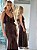 VESTIDO BABADOS MARROM - Imagem 3
