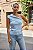 BLUSA UM OMBRO SÓ JULIA AZUL - Imagem 1