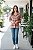 BLUSA LISTRAS MIRELA ROSA/MARROM - Imagem 1