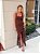 VESTIDO MODAL FRANJA MARROM - Imagem 4
