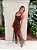 VESTIDO MODAL FRANJA MARROM - Imagem 2