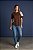 BLUSA COM PEROLA MARROM - Imagem 2