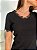BLUSA DECOTE V RENDA PRETO - Imagem 2