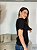 BLUSA DECOTE V RENDA PRETO - Imagem 3
