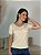 BLUSA DECOTE V RENDA MANTEIGA - Imagem 2