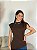 BLUSA BELLA MARROM - Imagem 1