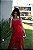 VESTIDO MODAL FRANJA VERMELHO - Imagem 4