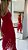 VESTIDO MODAL FRANJA VERMELHO - Imagem 6