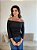 BLUSA OMBRO A OMBRO PRETO - Imagem 1