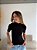 BLUSA CANELADA PRETA - Imagem 2